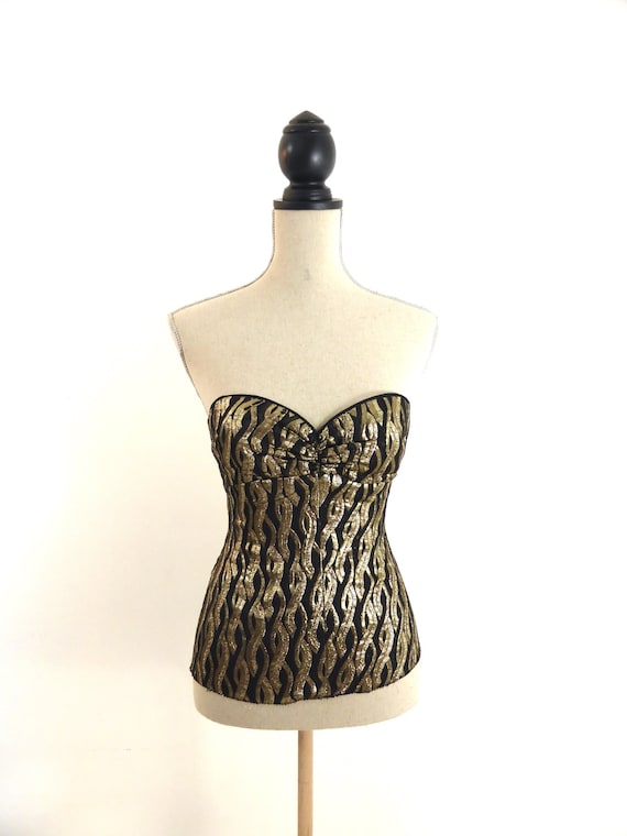 Vintage Christian Dior Bustier Top Size 85, Vintag
