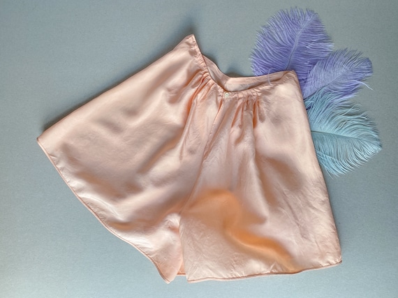 Antique French knickers, 1930s silk panties - image 1