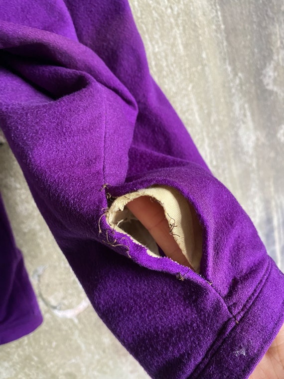 Aristide Boyer antique French purple breeches, Fr… - image 10