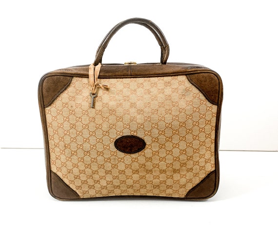 MALETA RARE GUCCI valise o bolso de fin de semana de la | Etsy España