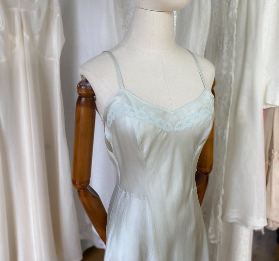 1930s Luxe Bias Petticoat Slip - Sirroco main image 1