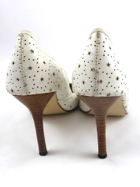 white stiletto heels uk