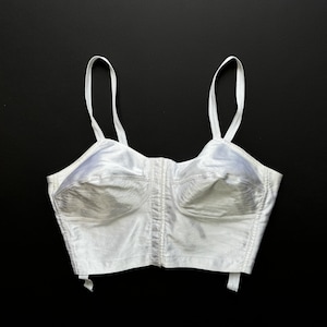 Sujetador tipo bala o top bustier vintage de Francia