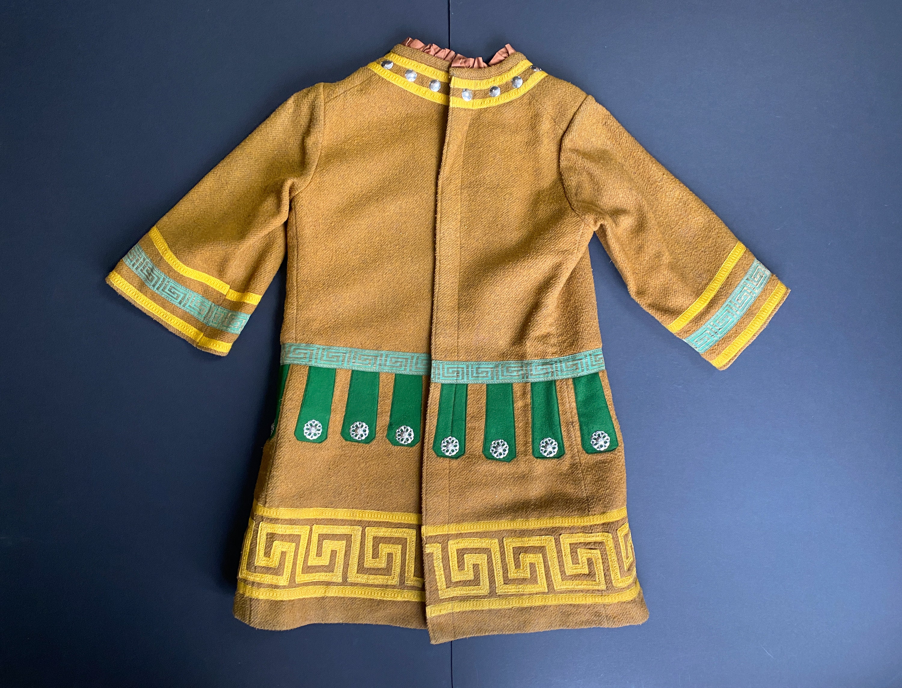 1900s フレンチアンティーク 舞台衣装 French vintage 19世紀後半～1900年代初頭フランスアンティーク・リネンのドレス 1900