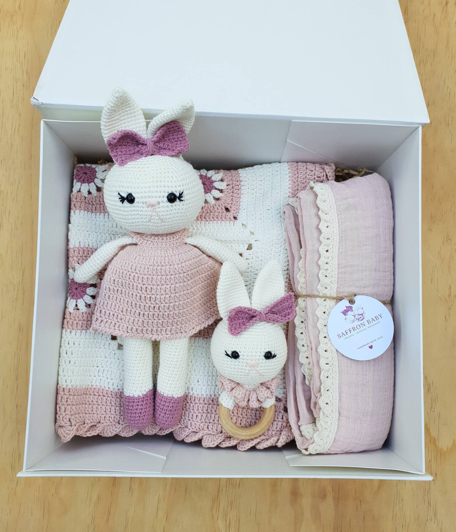 Handmade Baby Girl Gift Set Etsy