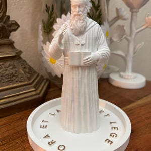 Saint Benedict Rosary Dish / Rosary Holder