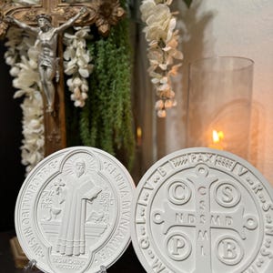 Saint Benedict Medal Wall Lightweight