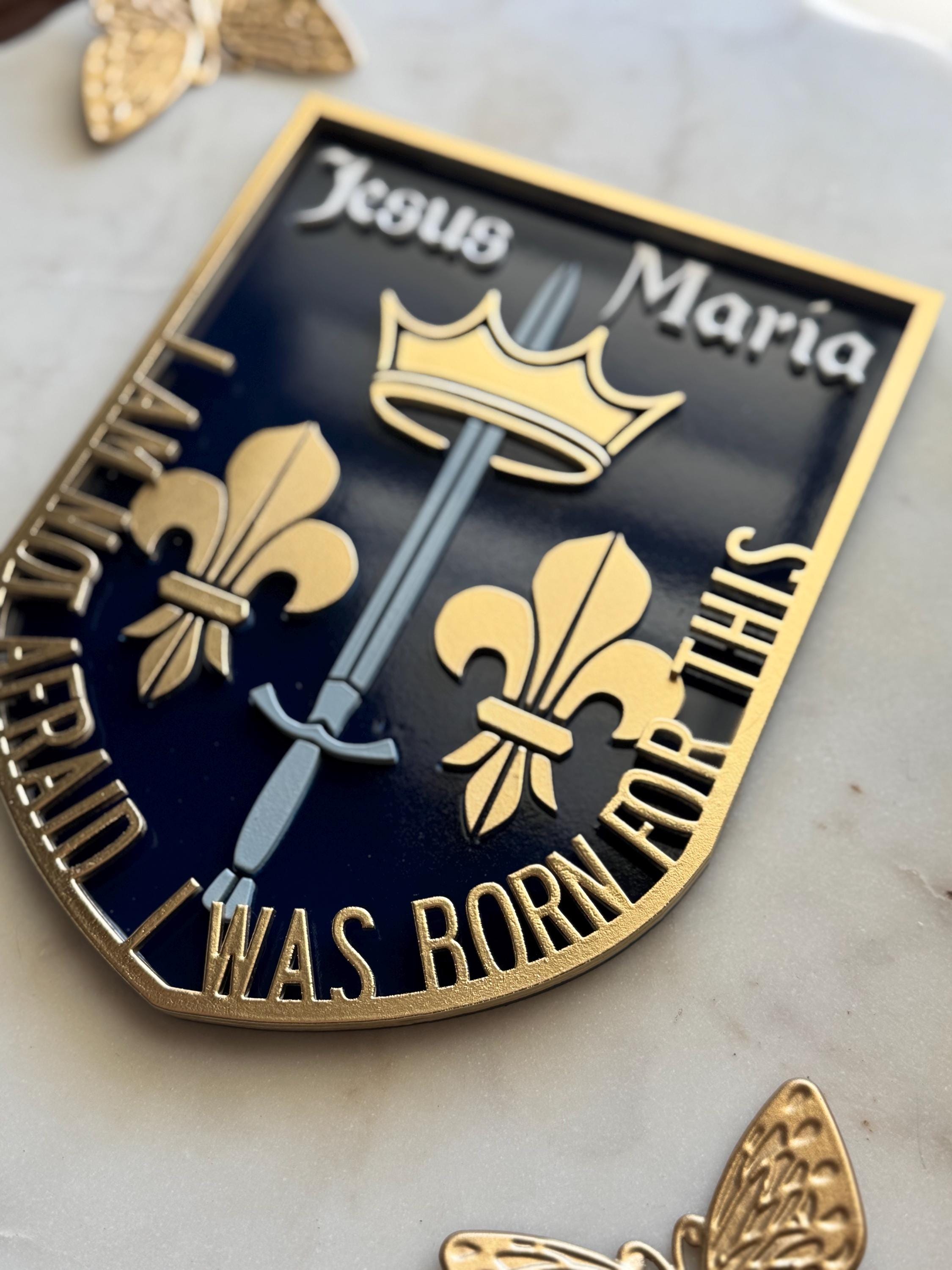 Joan of Arc Shield - Etsy