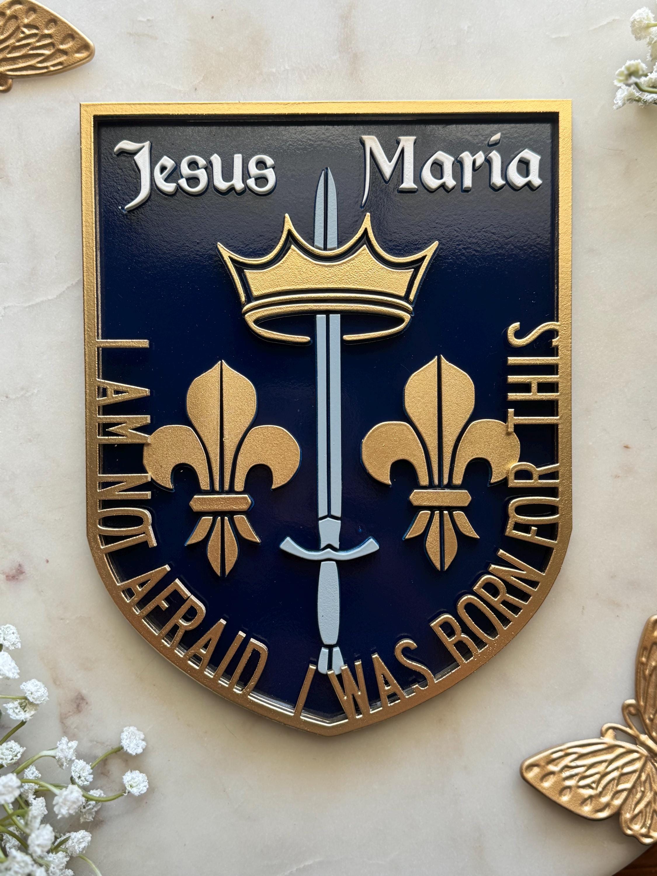 Joan of Arc Shield - Etsy