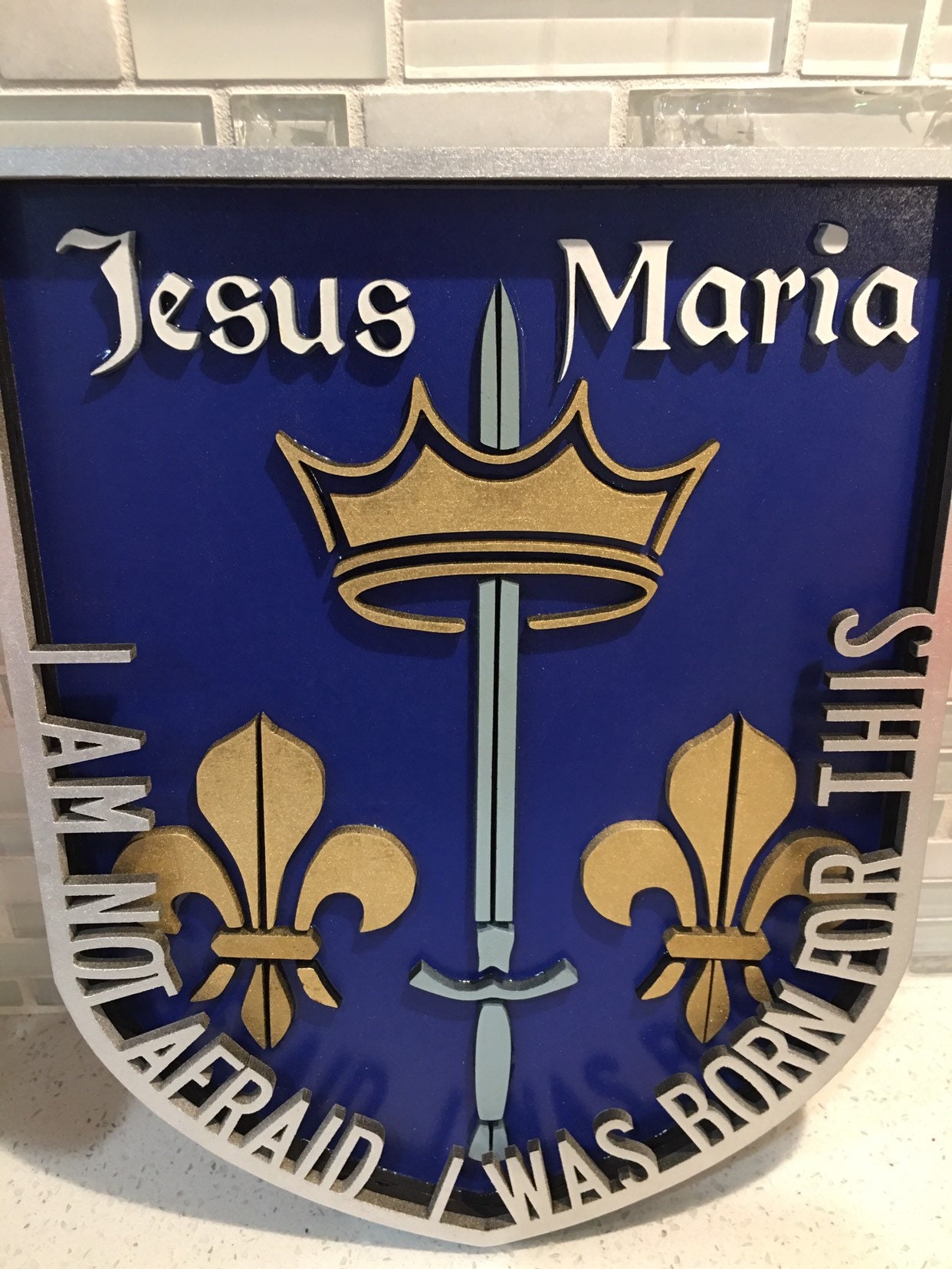 Joan of Arc Shield - Etsy