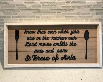 St Teresa of Avila / Kitchen Decor