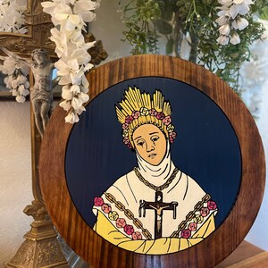 Our Lady of La Salette Carved Wood