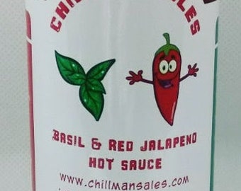 Jalapeno with Basil hot sauce