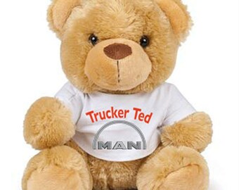 Teddy bear key tassel Ted on a rope small soft toy polyester fabric teddie bear 
