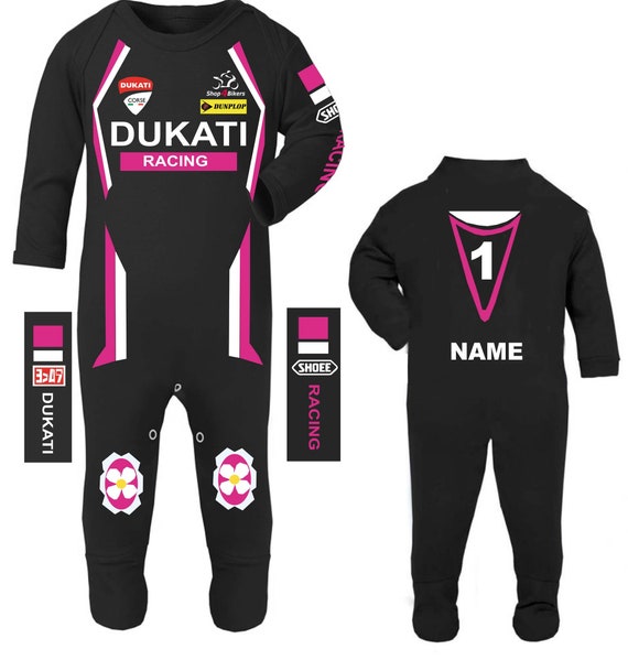 custom baby racing suit
