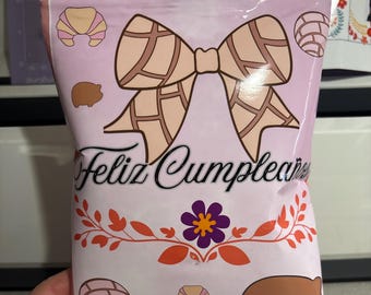 Concha Fiesta Chip Bag  Unfilled