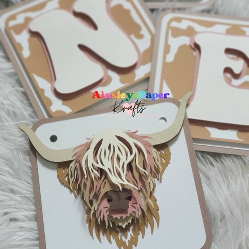 Moo Moo Im Two Birthday Decorations Highland Cow 2nd Bday Garden Flag