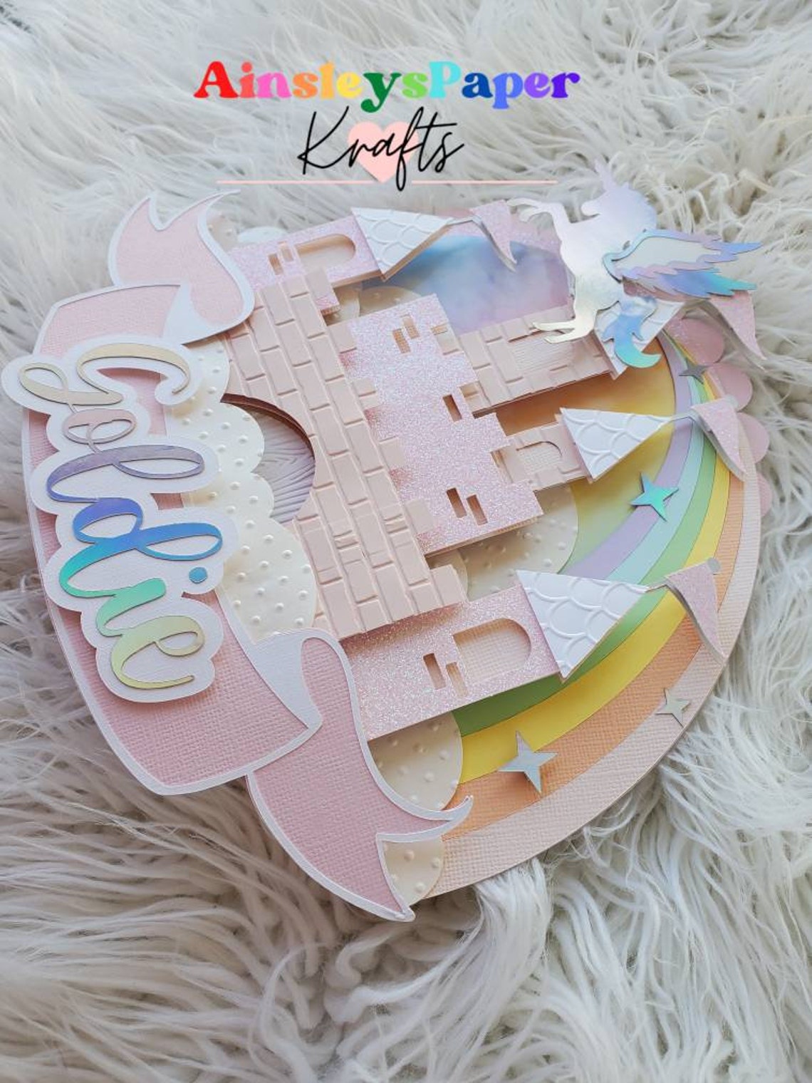 Princess Cake Topper Magical Fairytale Cake Topper Etsy