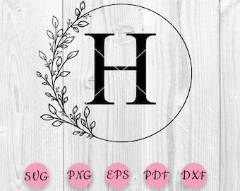 Download Letter H Svg Etsy