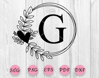 Free Free 231 Floral Letter G Svg SVG PNG EPS DXF File