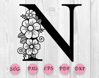 Download Letter N Svg Etsy