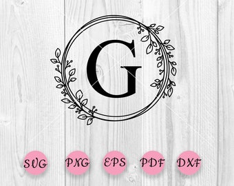 Free Free 230 Floral Letter G Svg SVG PNG EPS DXF File