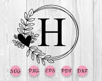 Download Letter H Svg Etsy