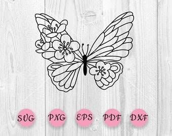 Free Free 235 Half Butterfly Half Rose Svg SVG PNG EPS DXF File