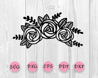 Leafy Flower Crown Etsy