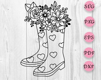 Download Wellies Svg Etsy PSD Mockup Templates