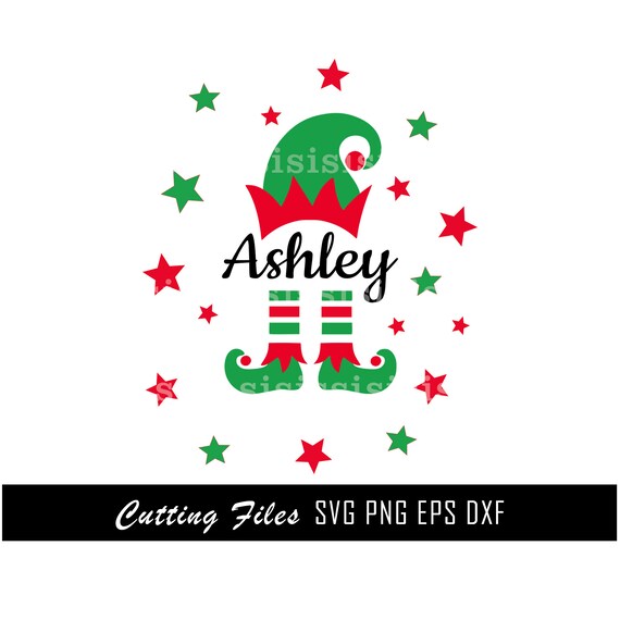 Download Elf Svg Christmas Svg Elf Monogram Svg Custom Elf Svg Elf Etsy