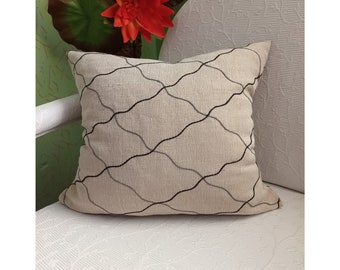 Linen Pillow, Designer Pillowcase, Farmhouse pillows, Pillow cover, Pillowcase cushion, Cute pillow cover Linen pillow cover