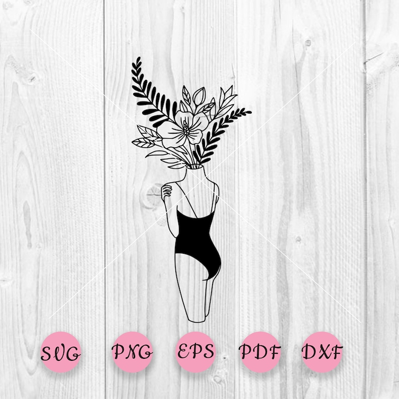 Free Free 139 Flower Woman Svg SVG PNG EPS DXF File