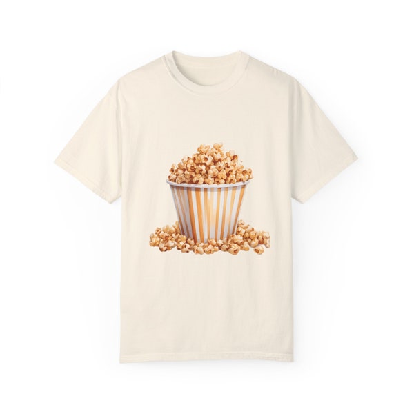 Popcorn Movie Snack Shirt, Funny Joke Tank Top, Movie Lover Crop Tee, Foodie Pop Corn T Shirts, Junk Food Gifts, Fun Cinema Party Present