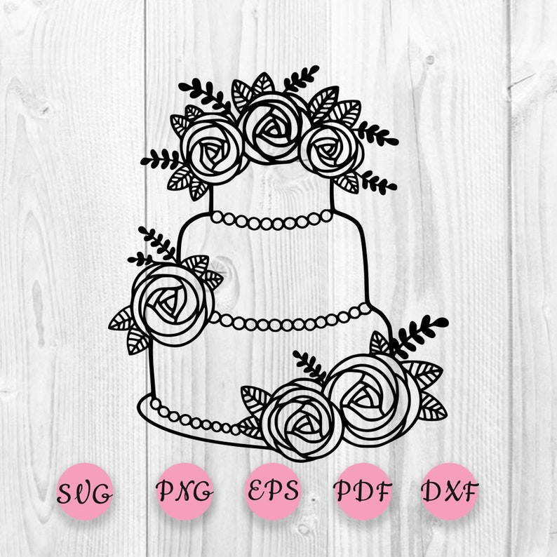 Free Free 324 Wedding Cake Svg SVG PNG EPS DXF File