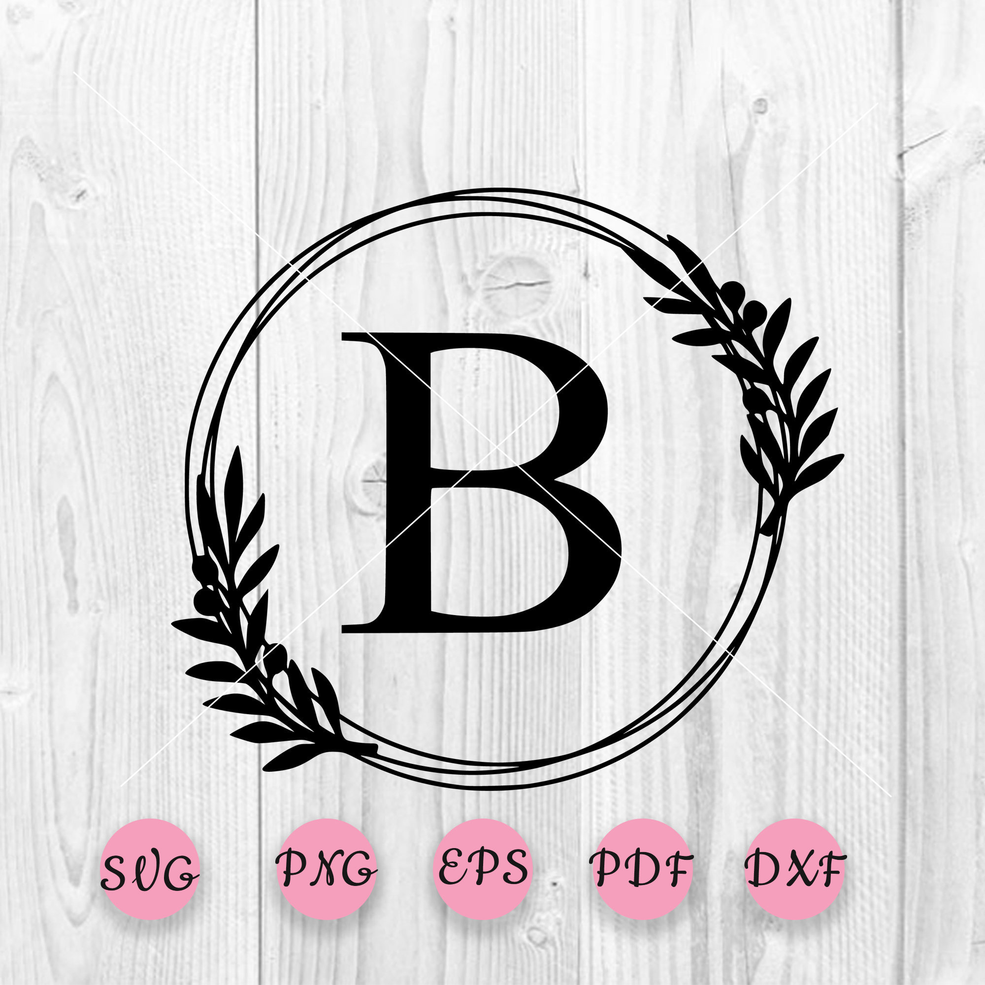 Fancy Calligraphy Letter B