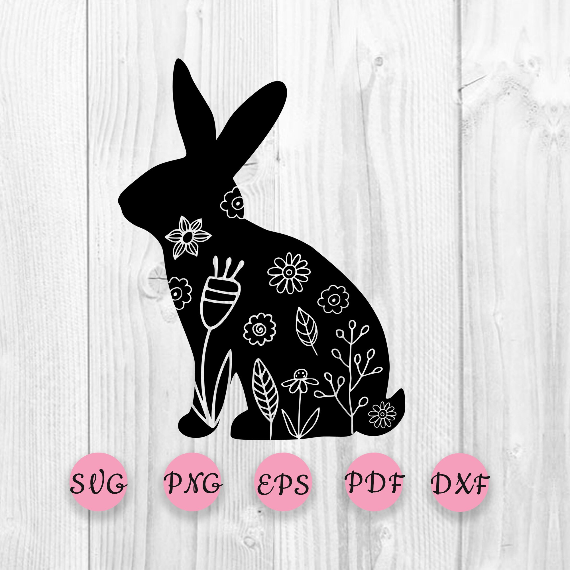 Download Easter Svg Easter Bunny Svg Rabbit Svg Cricut Cut File Etsy
