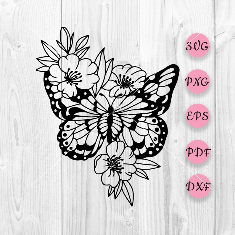 Download Floral Butterfly Svg Butterfly Svg File Cutting File Cricut Silhouette Butterfly Flower Svg Butterfly Svg Floral Butterfly Svg Digital Art Collectibles Deshpandefoundationindia Org