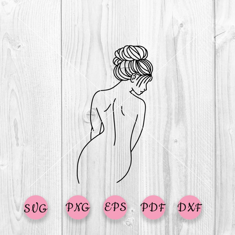 Woman svg Naked woman svg Woman Body Svg Body svg Beautiful woman svg file