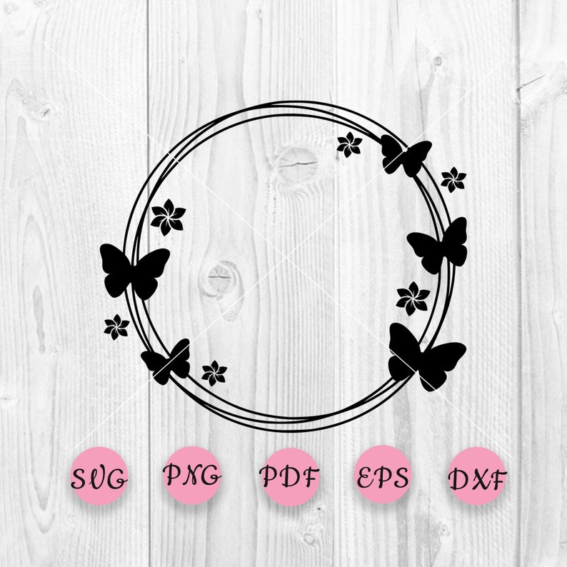 Free Free 105 Butterfly Circle Svg SVG PNG EPS DXF File