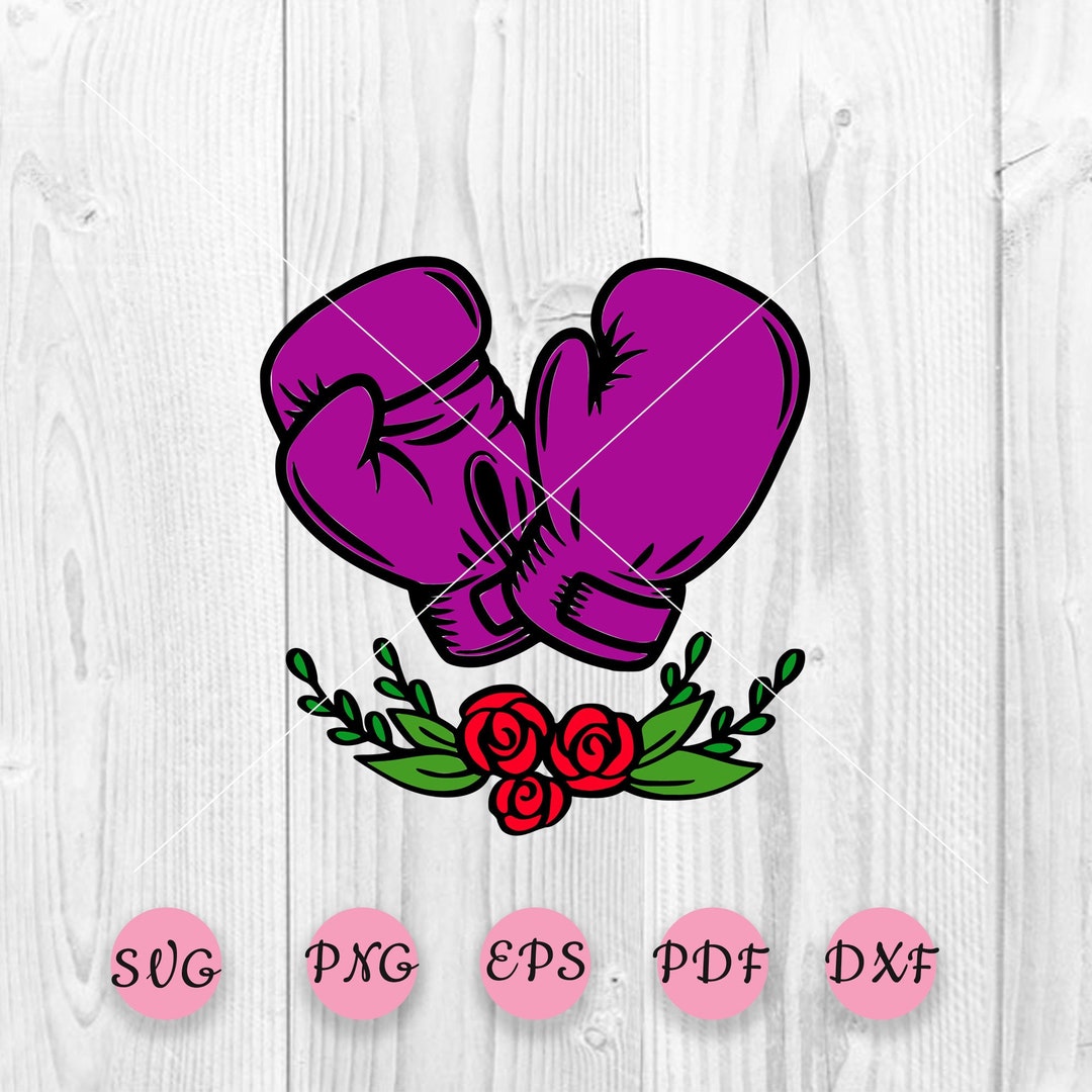 Boxing Gloves Svg, Purple Boxing Svg, Gloves Svg, Fighting Svg, Svg
