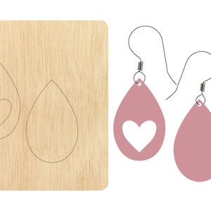 Leather Earring Cutting Die Half Circle EarringSizzix Compatible Manual Leather Cutting JT652