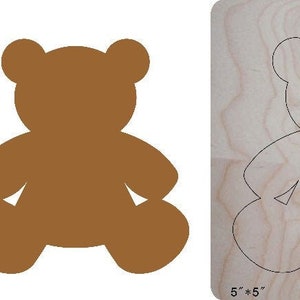 Corte a die de cuero de oso personalizado, troquel de corte de cuero personalizado, fieltro, punzón de acero, artesanía de cuero, cortador de artesanía de la máquina CD352