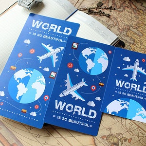 3 sizes Travelers Notebook Underlay,Notebook Dashboard Passport & Standard Size medium size