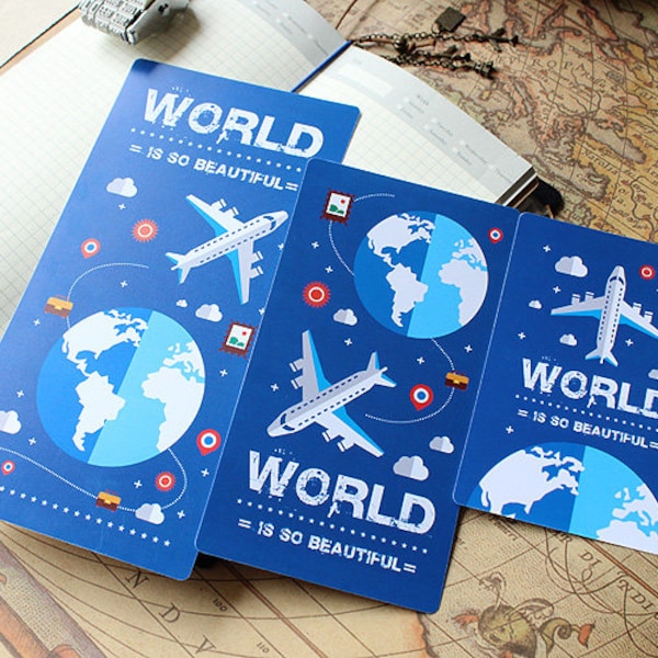 3 tailles Travelers Notebook Underlay, Notebook Dashboard Passport & Standard Size taille moyenne