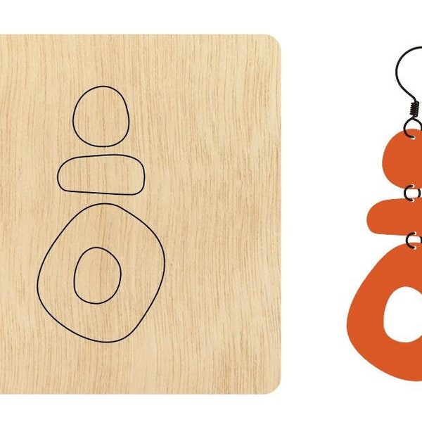 Statement Earrings die cuts,Custom Size Leather Cutting Die,Steel Rule Metal Die Cutter,Leather Die Cut Mold CD247