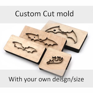 Custom Leather Cutting Die Earring / Leather Die Cut / Steel Rule