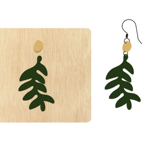 Leaf shape earring cutting die,Custom Size Leather Cutting Die, round earring pendent cutter, cutting machine cuts CD056