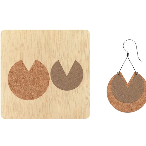 Anillos de círculo de declaración troquel cuts, tamaño personalizado cuero de corte die, acero regla metal die cutter, cuero die cut molde