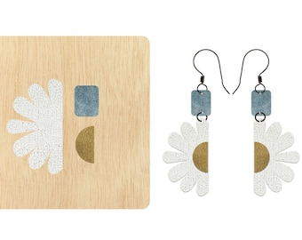 Sunflower earring cutting die,Custom Size Leather round Cutting Die, round earring pendent cutter, cutting machine cuts